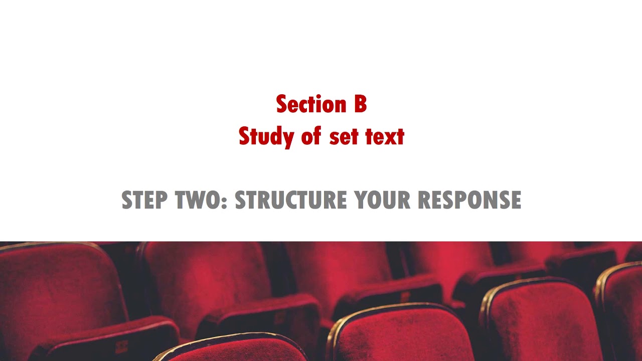 AQA GCSE Drama: Section B (8-mark The Crucible)