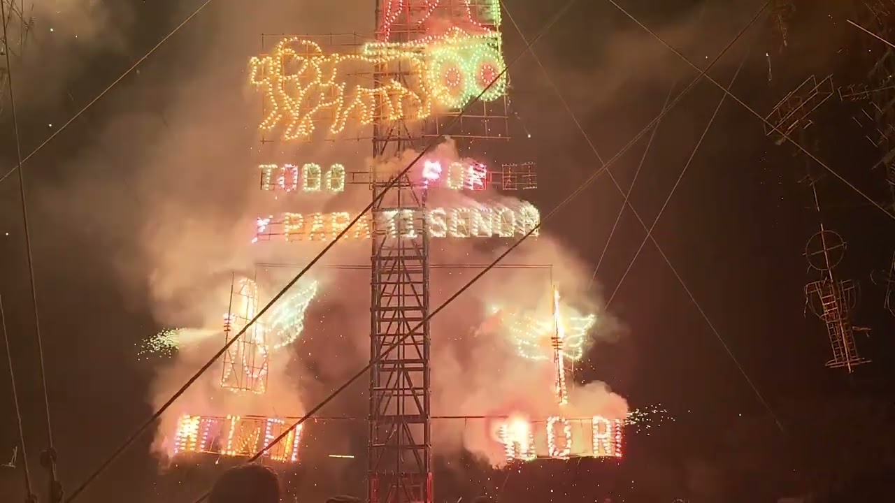 Castillo en honor a “Cristo Rey” enero 22del 2026