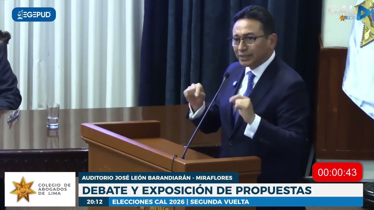 Humberto Abanto responde: “No necesitamos tiempo para transparentar la información”