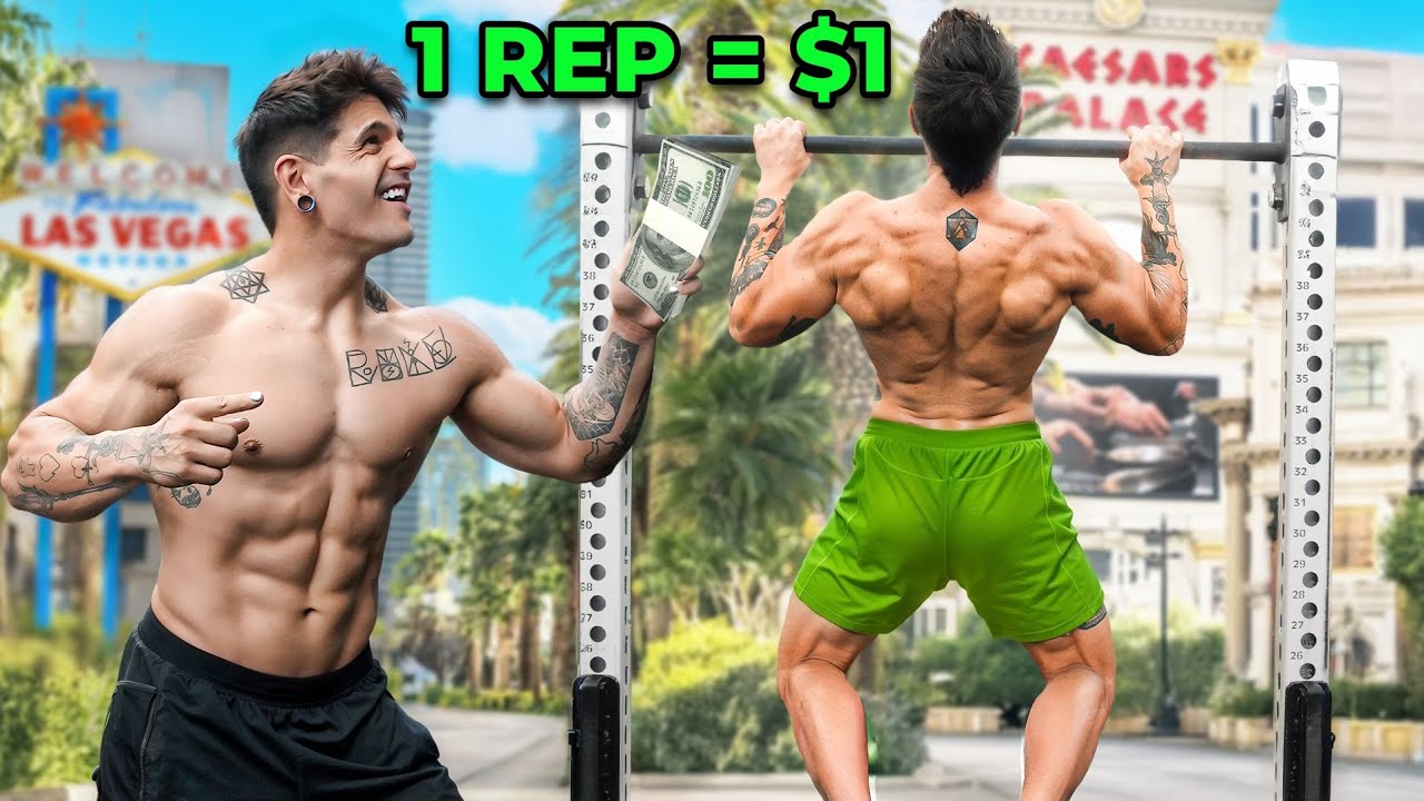 Every Pull-Up = $1… Easy Money in Vegas?