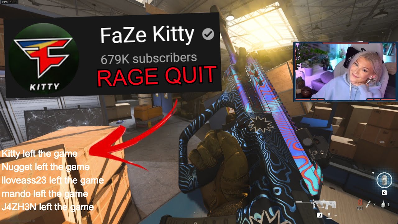 Faze Kitty & His Girlfriend Left the game ANGRY! (GONE WRONG)