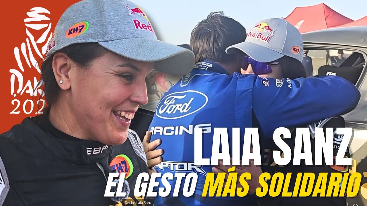 Lo que hizo Laia Sanz por Nani Roma CAMBIÓ TODO en el Dakar