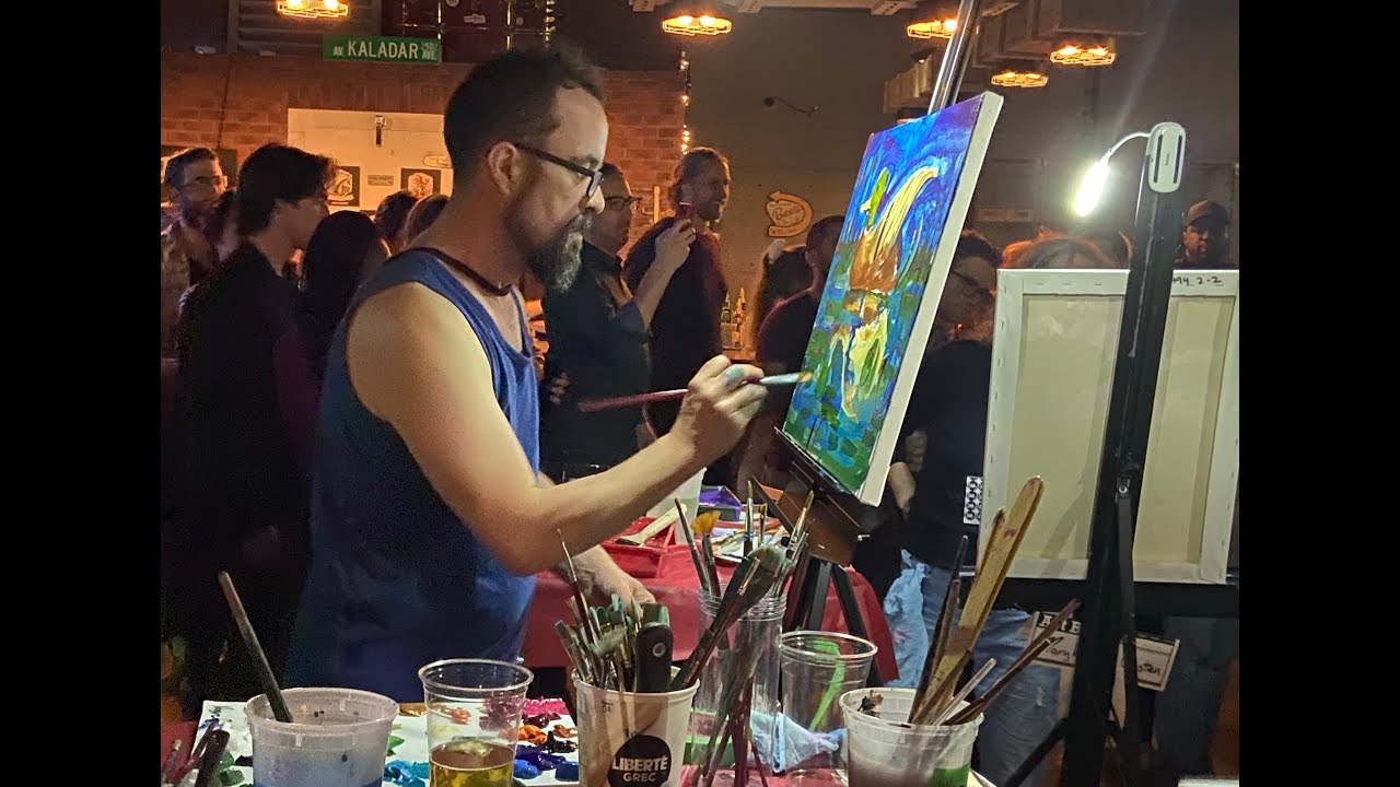 Art Battle Ottawa - Marc Cyr April 27, 2023