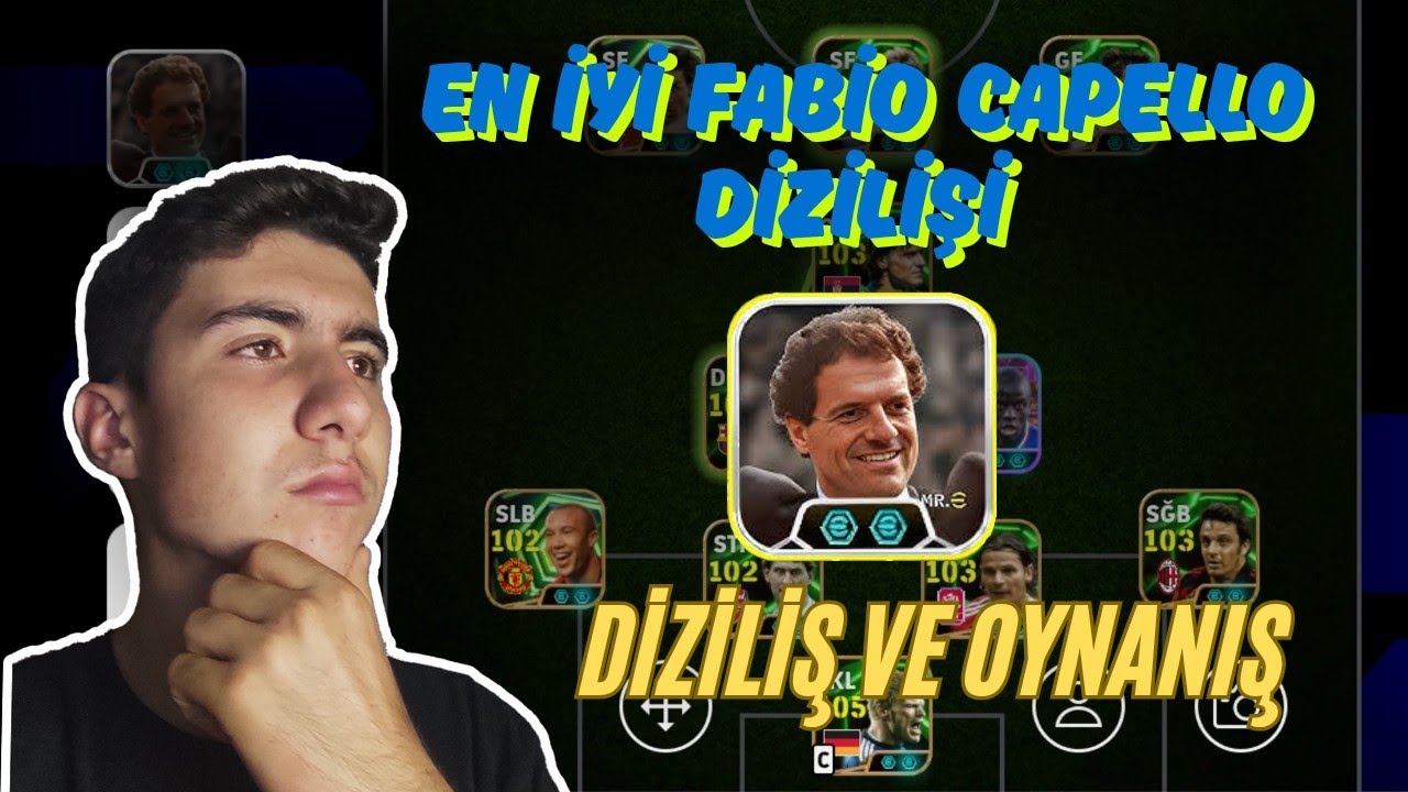 EN İYİ FABIO CAPELLO DİZİLİŞİ - eFOOTBALL 2026