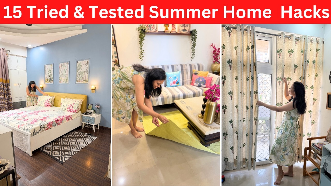 15 Tried & Tested Summer Home Maintenance Hacks for You All | Setting Home For SUMMERS