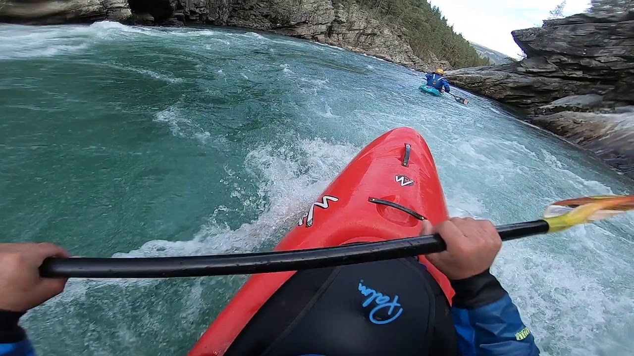 Sjoa river åmot canyon: First run