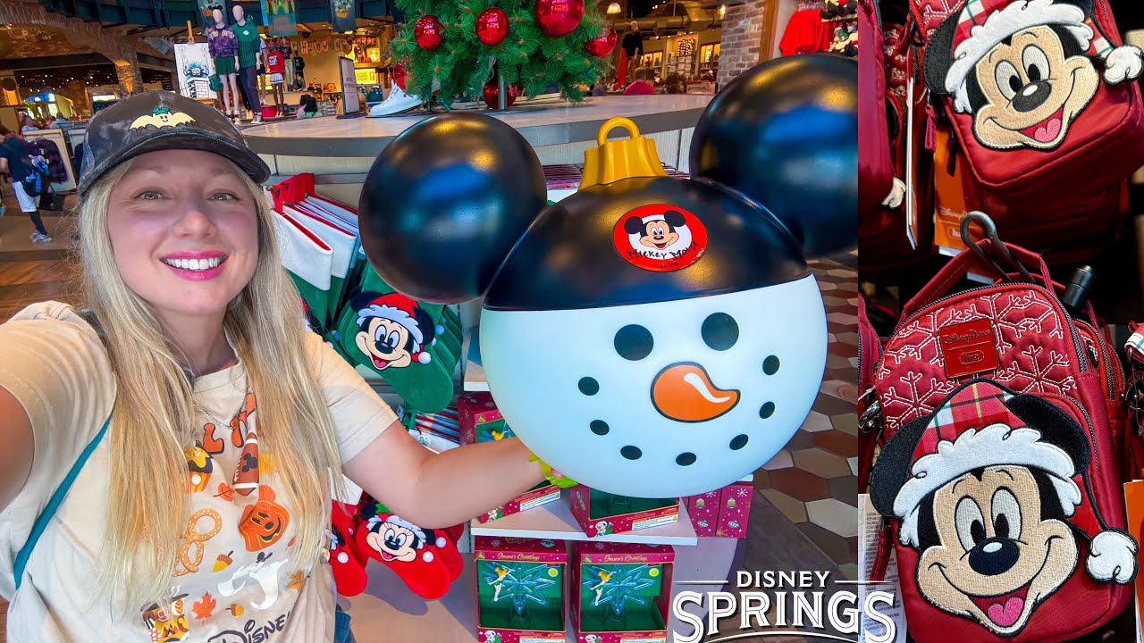 NEW at Disney Springs CHRISTMAS Has Arrived! Holiday Collections, Fall & More at World of Disney