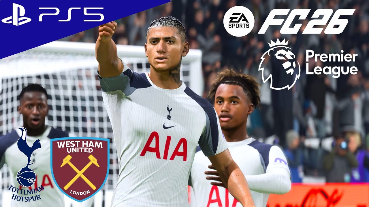 FC 26 - Tottenham vs. West Ham - English Premier League 25/26 Full Match | PS5 [4K60 FPS]