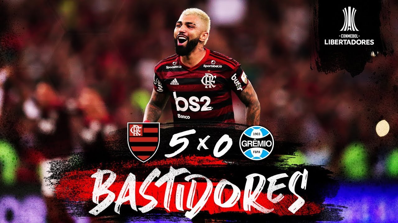 Flamengo 5 x 0 Grêmio - Bastidores