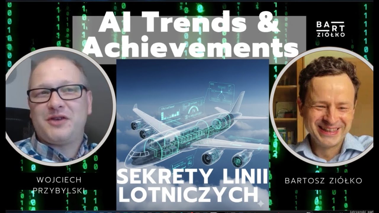 Sekrety Latania: Jak AI i Dane Zarządzają Twoim Lotem? | Gość: Wojciech Przybylski (Smart4Aviation)