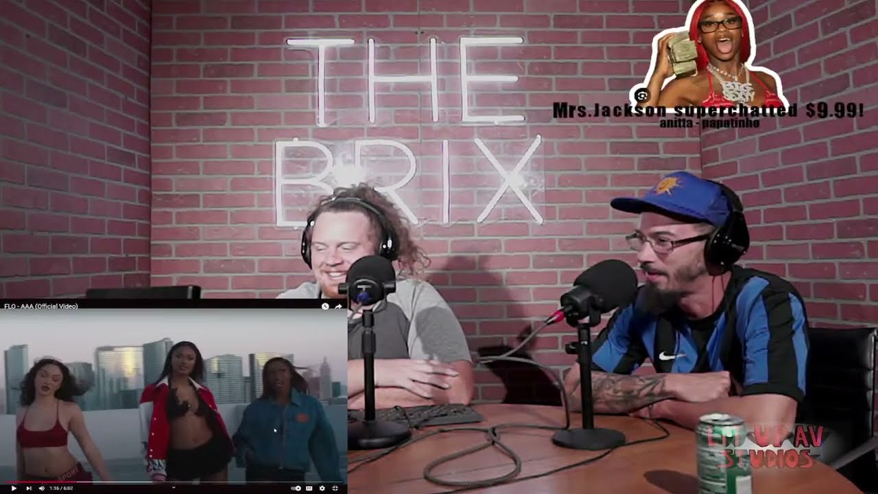 Lit Up AV Reactions: FLO - AAA (Official Video)