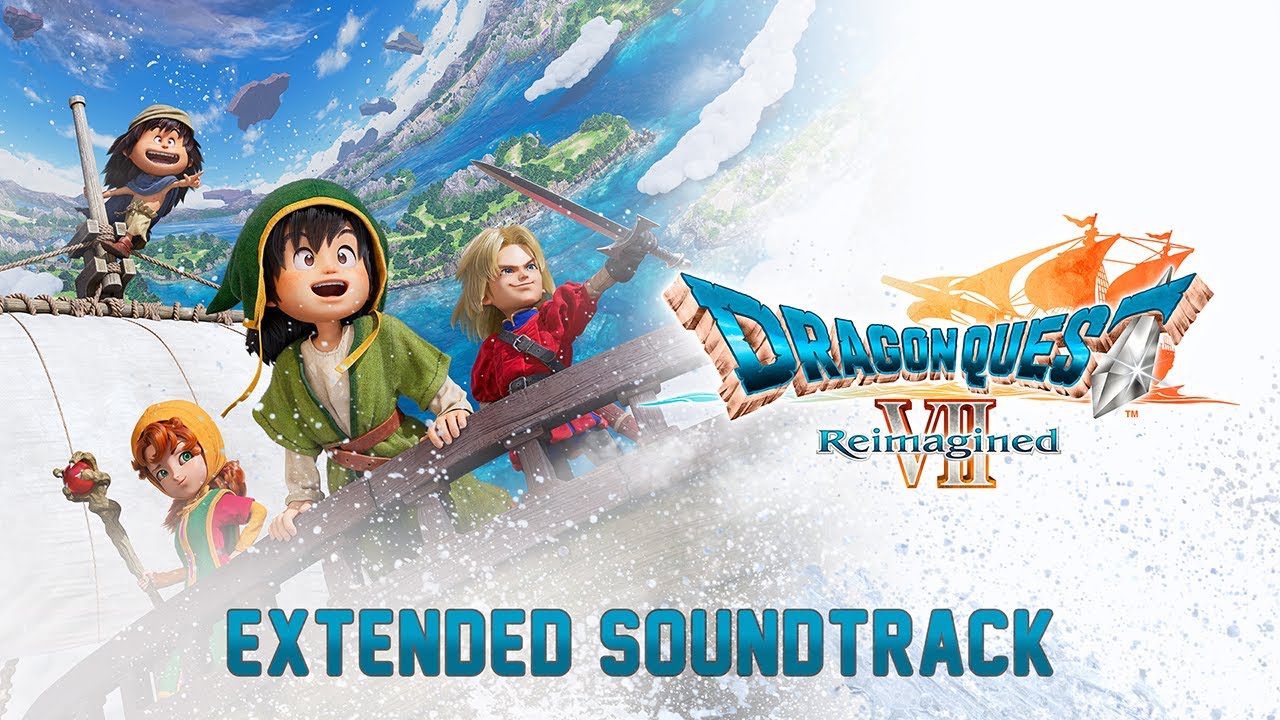 Dragon Quest VII Reimagined OST - Strolling the Town / Relaxing Street Corner (7 Minutes Extended)