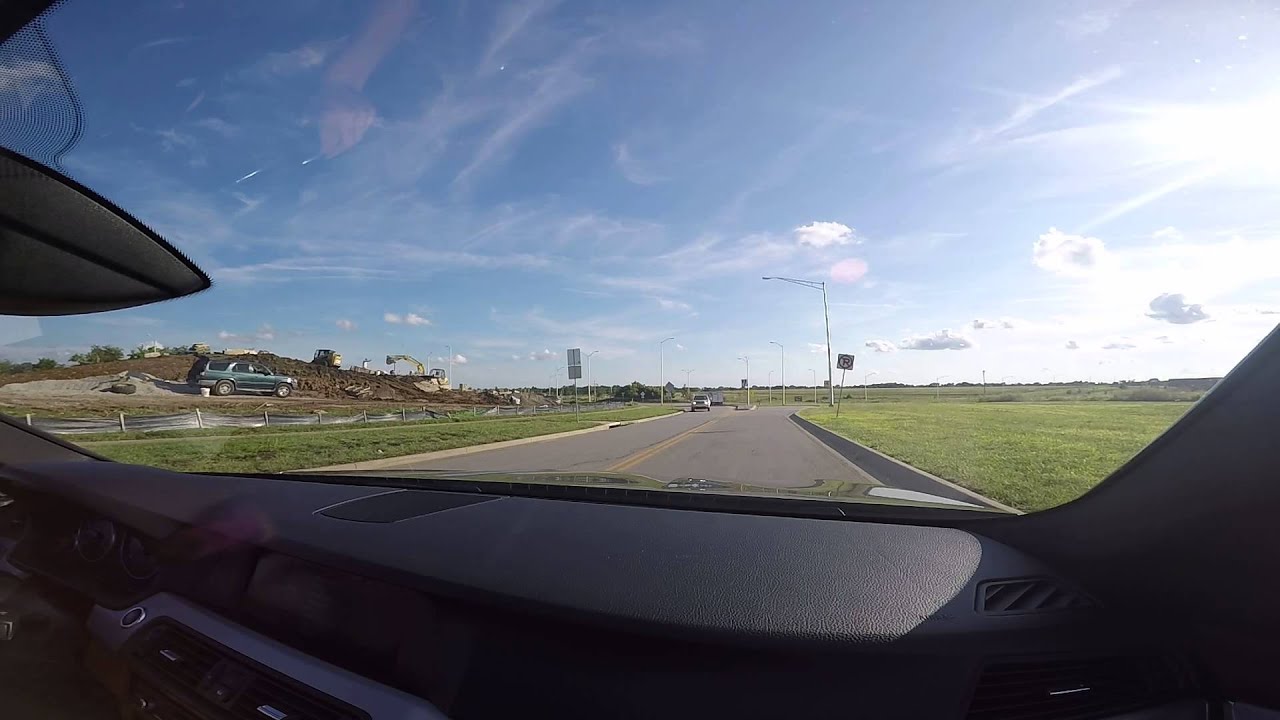 BMW F10 550i Muffler Delete - Interior View