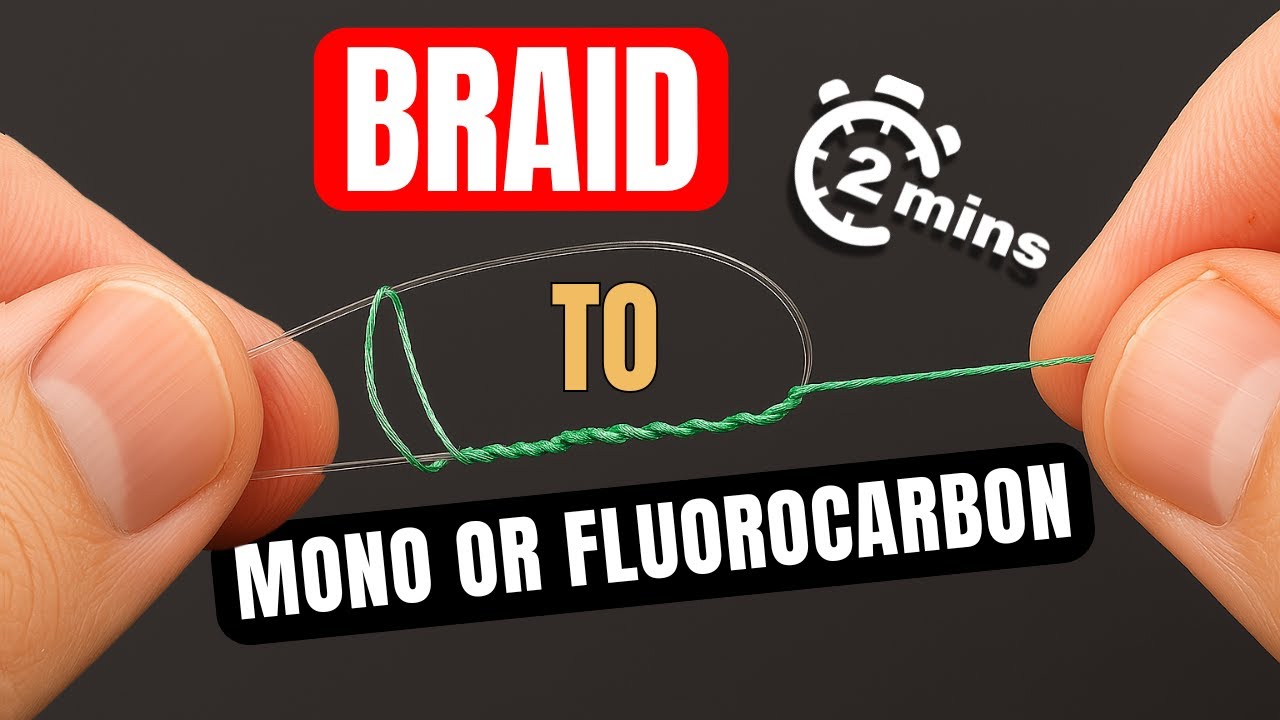 Yucatan Knot &mdash; Fastest Braid to Mono or Fluorocarbon Knot (100 % Strength test)