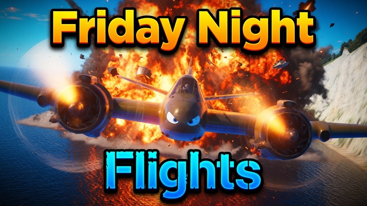 Friday Night Flights  (War Thunder Live🔴)