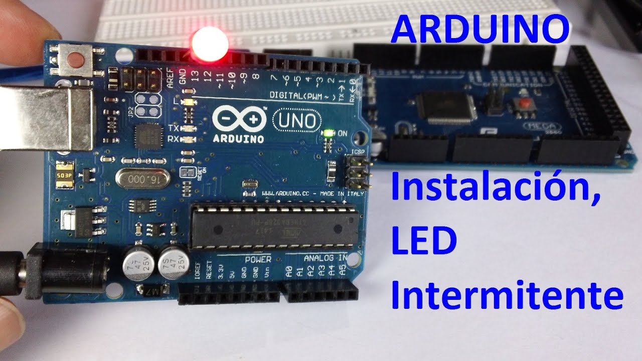 ✅ Arduino Instalación Driver y LED Intermitente.