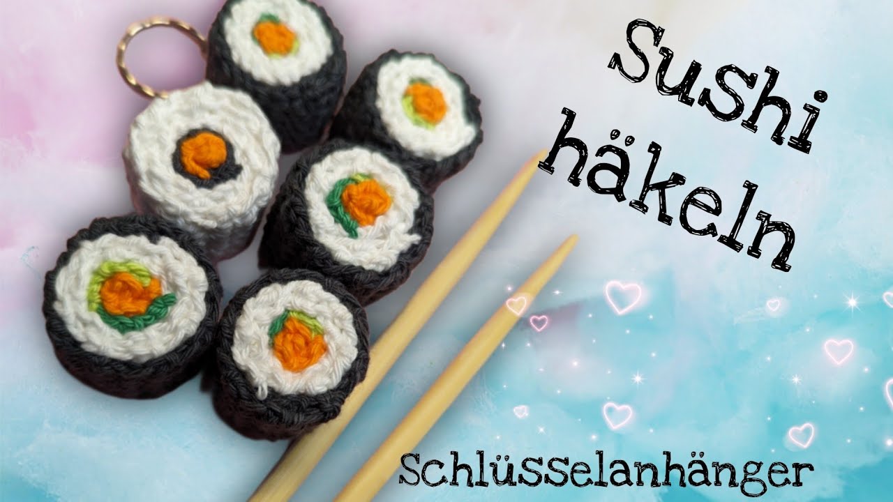 Sushi 🍣 häkeln #amigurumi #sushi