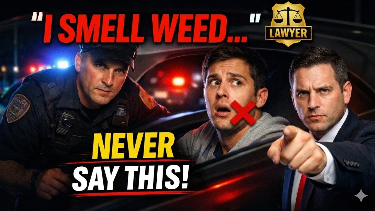АДВОКАТ: Когда полицейские говорят: «Я чувствую запах марихуаны», НИКОГДА не говорите эти 5 вещей.
