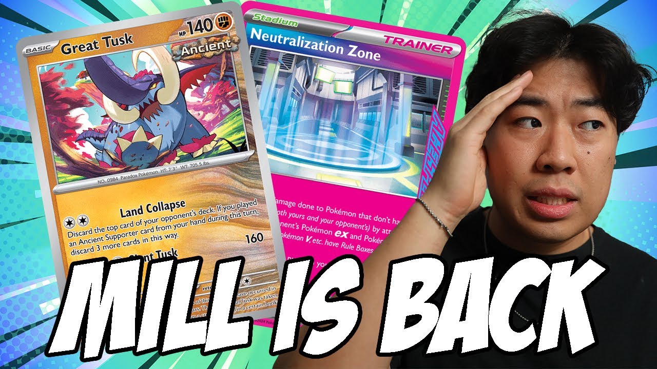 IS GREAT TUSK MILL GOOD AGAIN? | Great Tusk Mill PTCG LIVE Gameplay