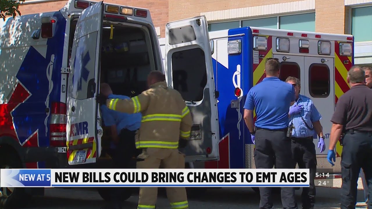 New bills could bring changes to EMT ages