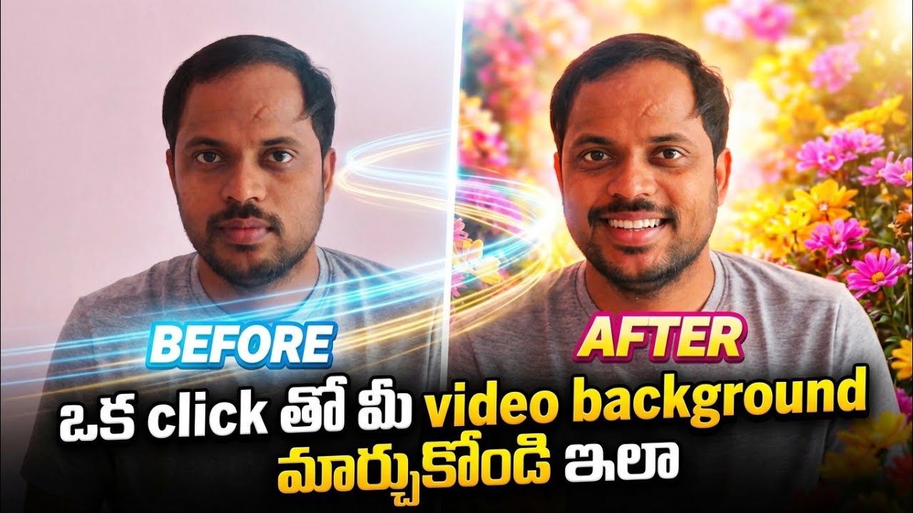 How to remove video background in mobile (without green screen)|