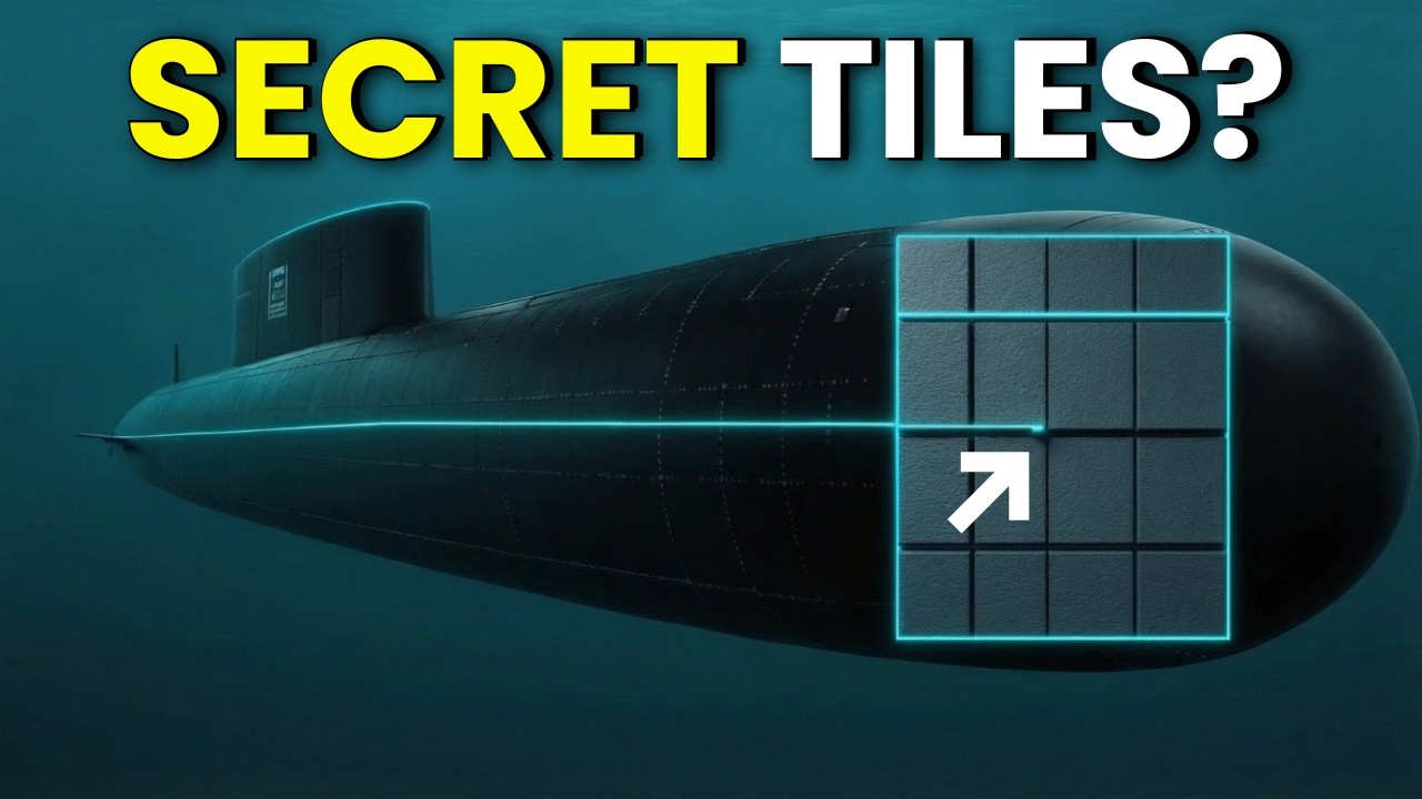 Why Submarines Are Covered in Rubber Tiles?