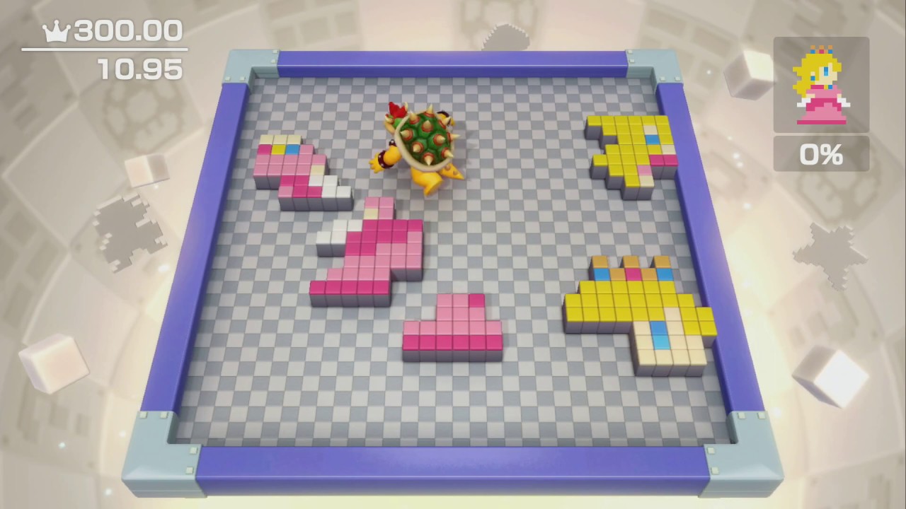 Stage 9: Peach ~ Puzzle Hustle ~ Toad's Rec Room - Super Mario Party (Switch) - No Commentary 1bl