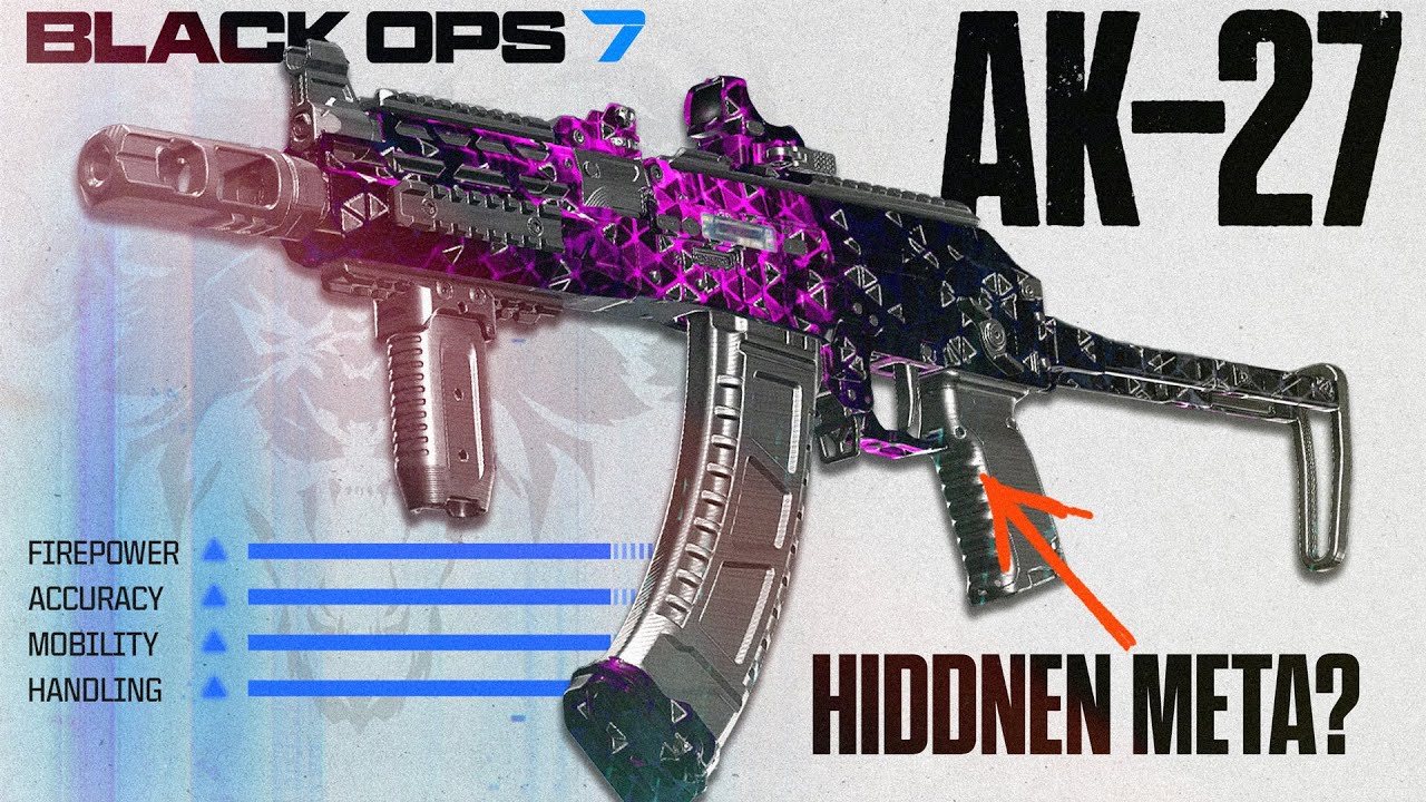 АК-27 сломан на BO7 😈 - МЕТА-СБОРКА АК-27