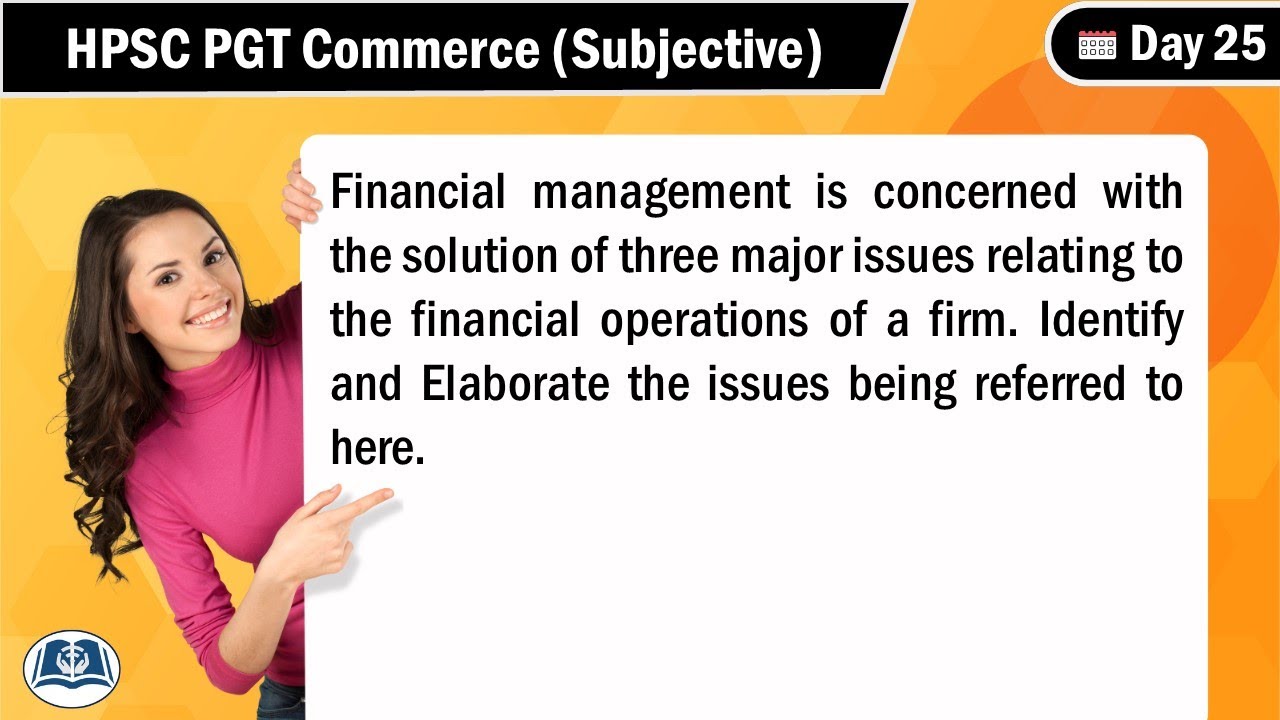 HPSC PGT Commerce | Answer Writing Practice | Subjective Paper | Day 25
