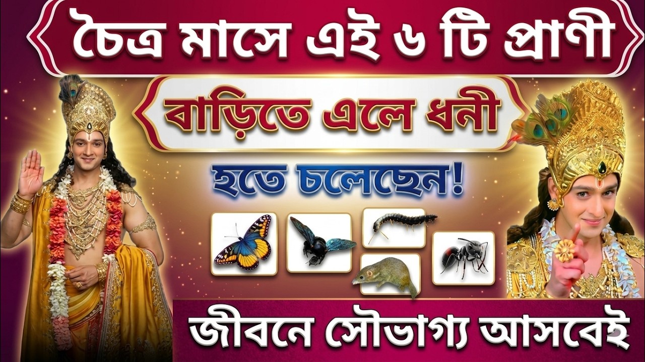 চৈত্র মাসে এই ছয়টি প্রাণী বাড়িতে এলে ধনী হতে চলেছেন || Chaitra Maas