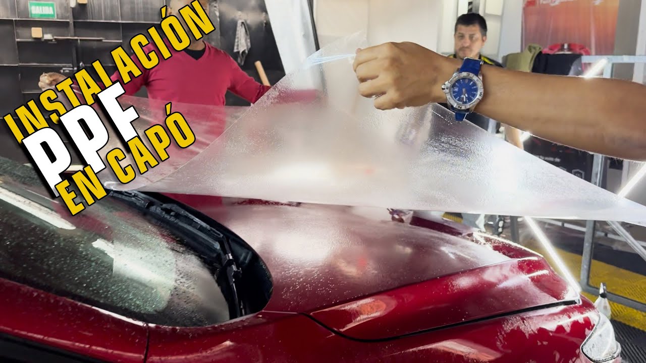 CÓMO INSTALAR PPF EN CAPÓ MAZDA 3 - Aprende rápidamente a instalar ppf