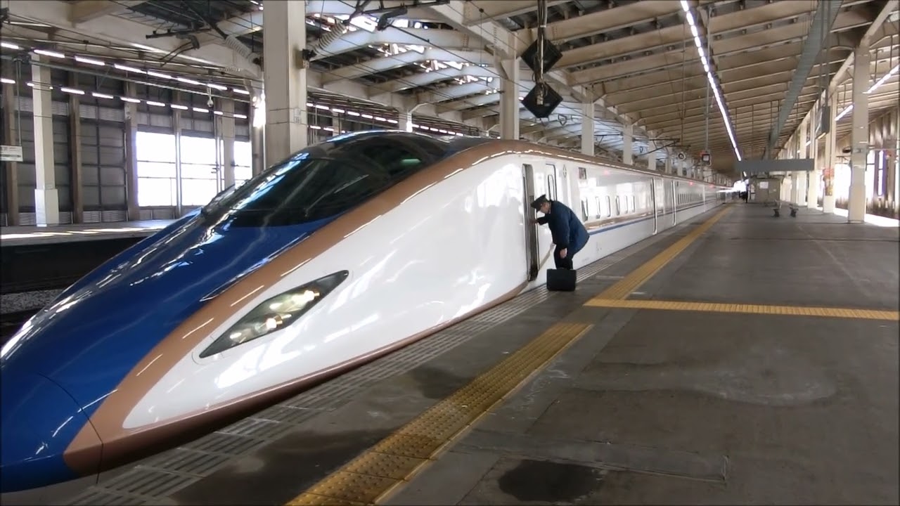 2025年2月15日越後湯沢駅にて 上越新幹線