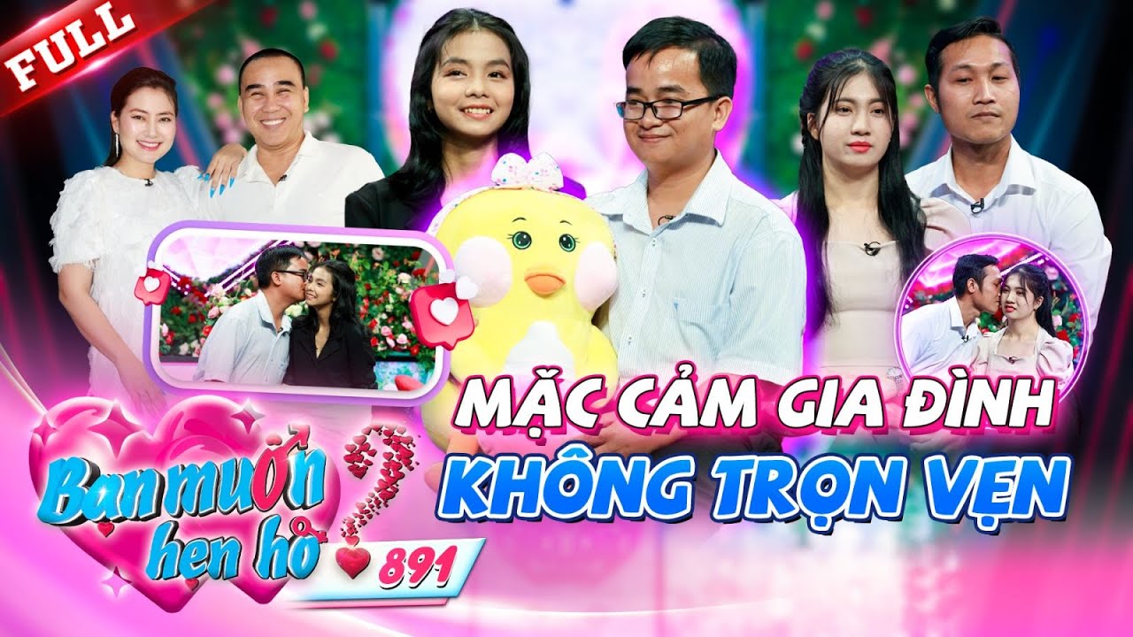 MỒ CÔI MẸ, cô gái nghị lực một mình lo cho ba bệnh TAI BIẾN, cần một chỗ dựa | Bạn Muốn Hẹn Hò #891