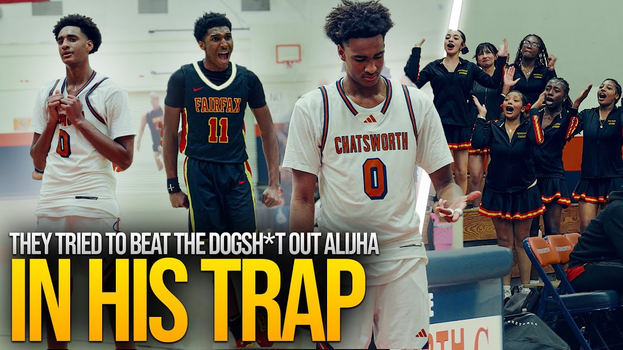 Alijah Arenas Playoff Debut🔥Fairfax VS Chatsworth was ROCKIN