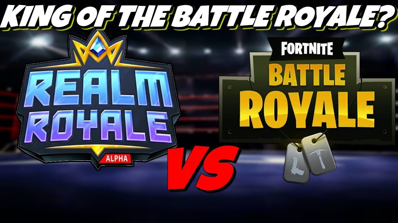 Fortnite Battle Royale vs Realm Royale - Who's better?
