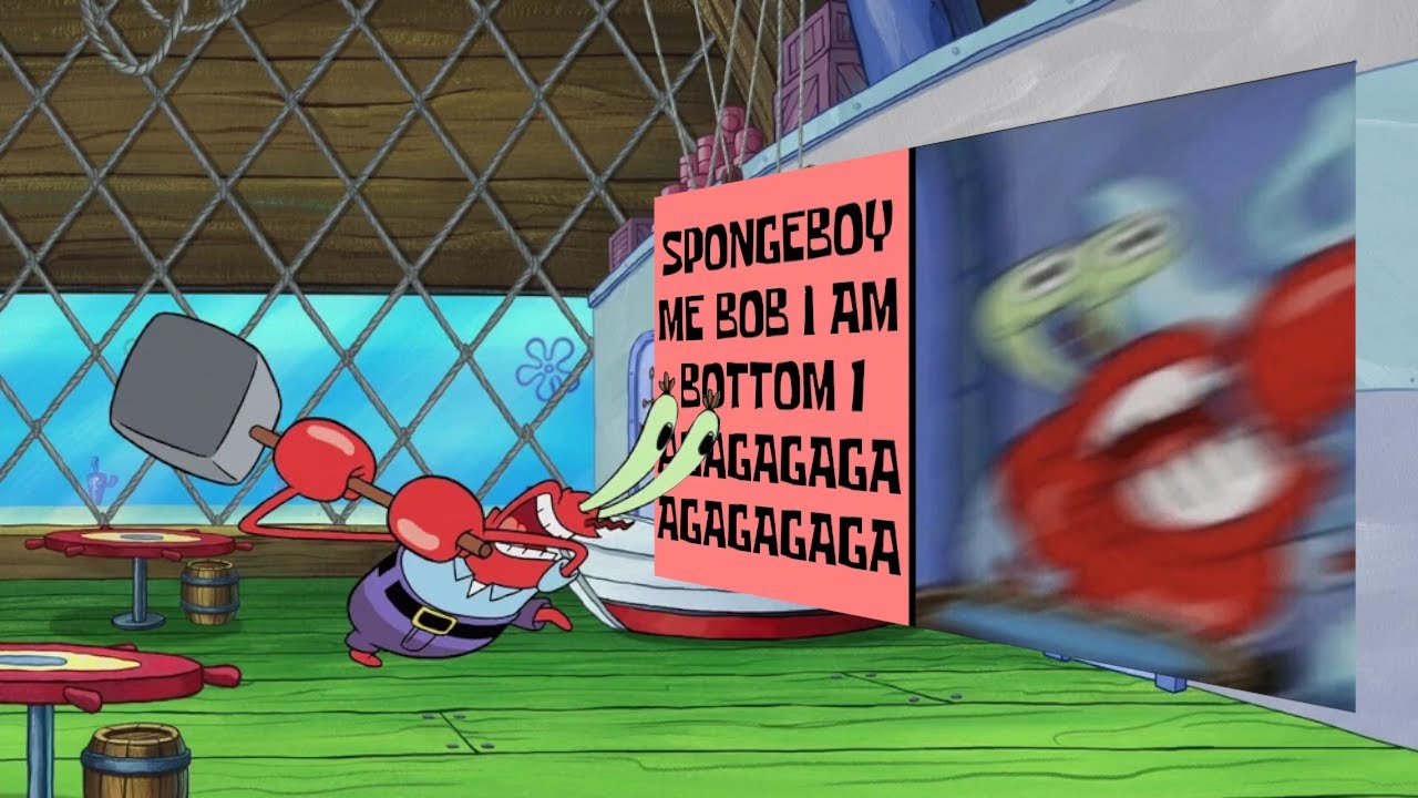 Revenge of the Krab: A Silly NASB2 Mr. Krabs Montage