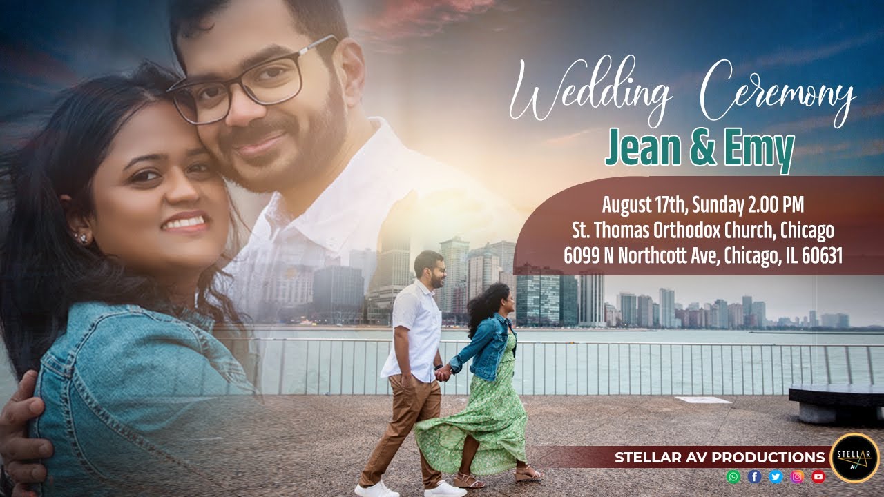 JEAN & EMY | WEDDING CEREMONY | ST. THOMAS ORTHODOX CHURCH CHICAGO