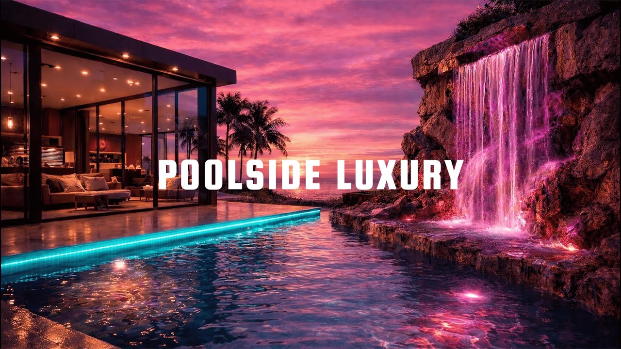 Poolside Chill Vibes (1H) | Luxury Sunset Lounge Music for Relax, Study & Work