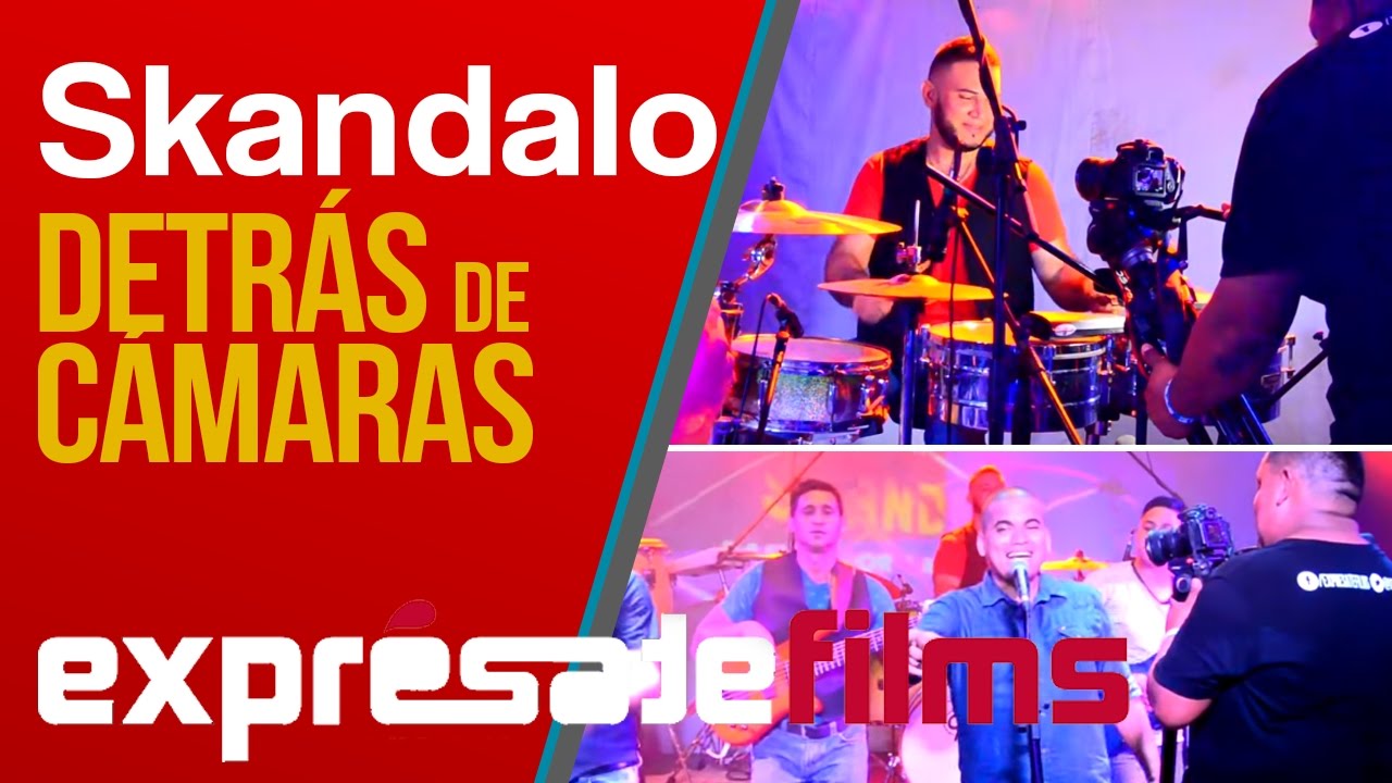 Skandalo - NO TE VAYAS - Detrás de Cámaras