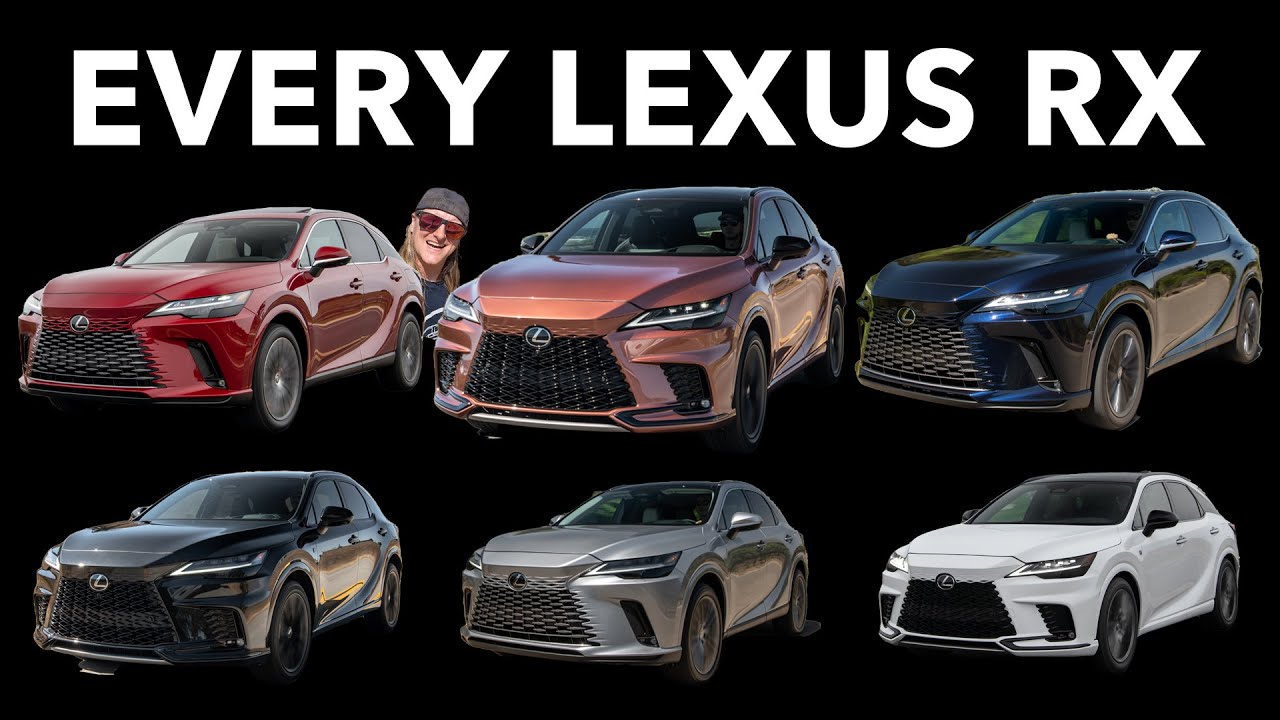 Прокатился на всех Lexus RX 2023 года подряд!!! --- Является ли 500h лучшим RX за всю историю???