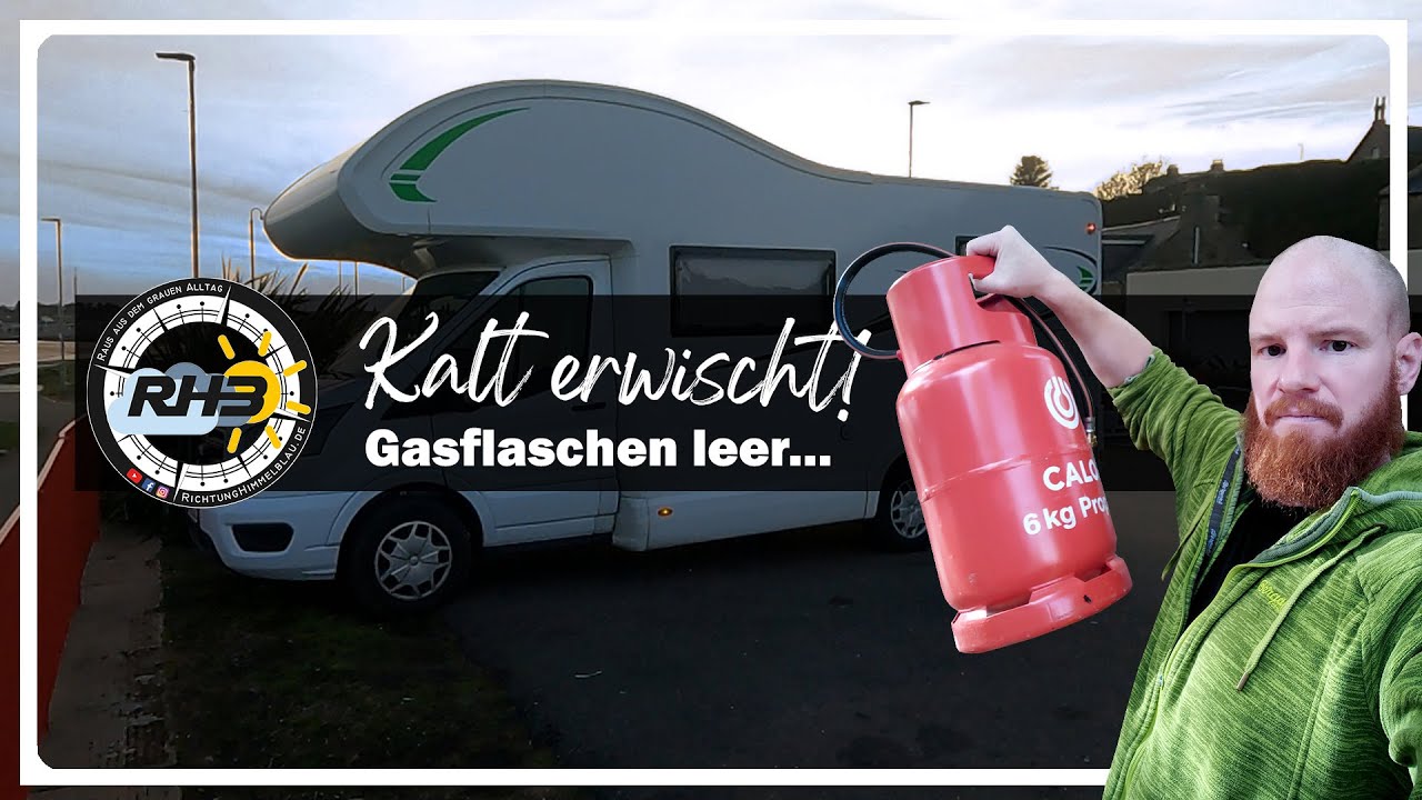 🏴󠁧󠁢󠁳󠁣󠁴󠁿 Mit dem Wohnmobil durch Schottland | Eiskalte Überraschung Gasflaschen Drama in Schottland?