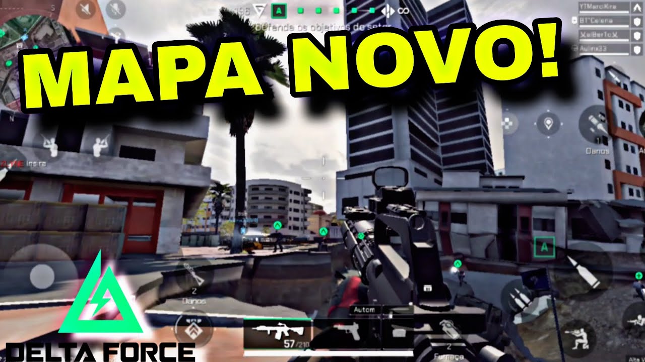 MAPA NOVO NO DELTA FORCE MOBILE! 