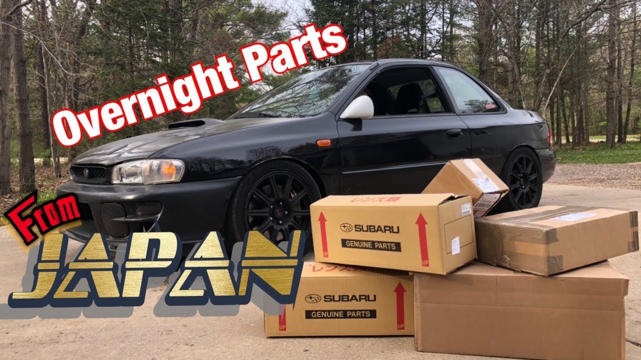 Установка зеркала и заднего фонаря GC8 RSTI JDM