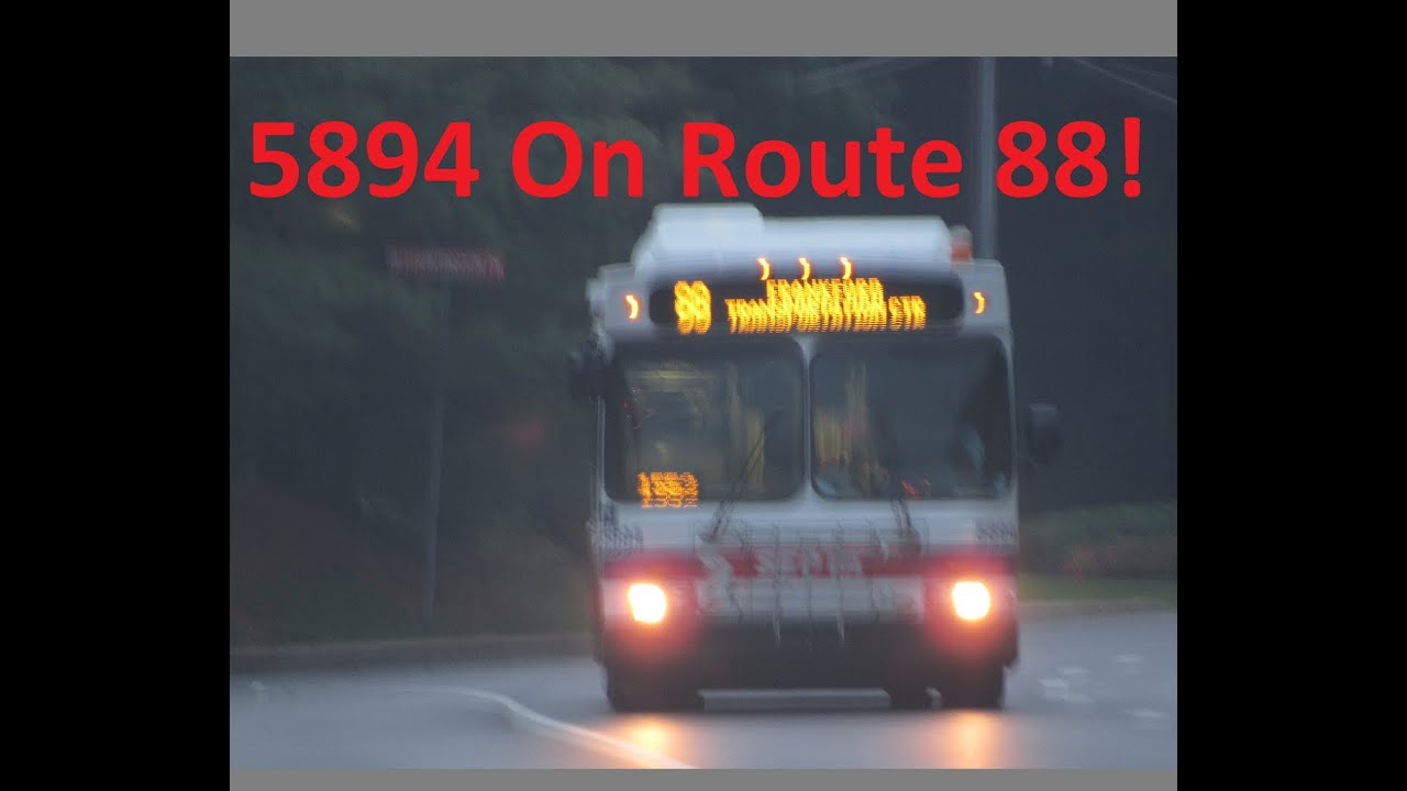 NeoplanDude | SEPTA 2004 New Flyer D40LF #5894 Hauling Ass (w/ Reverse Gear Action!!!) On Route 88!