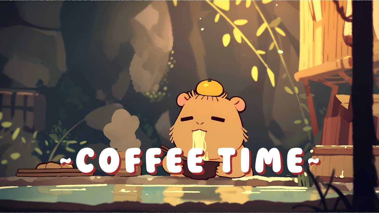 [Extended Mix] Lofi Capybara Radio - Relaxing Tunes Collection ~ Dreamy Vibes ~ 🦫 🌿 ☕ | Sleep Aid