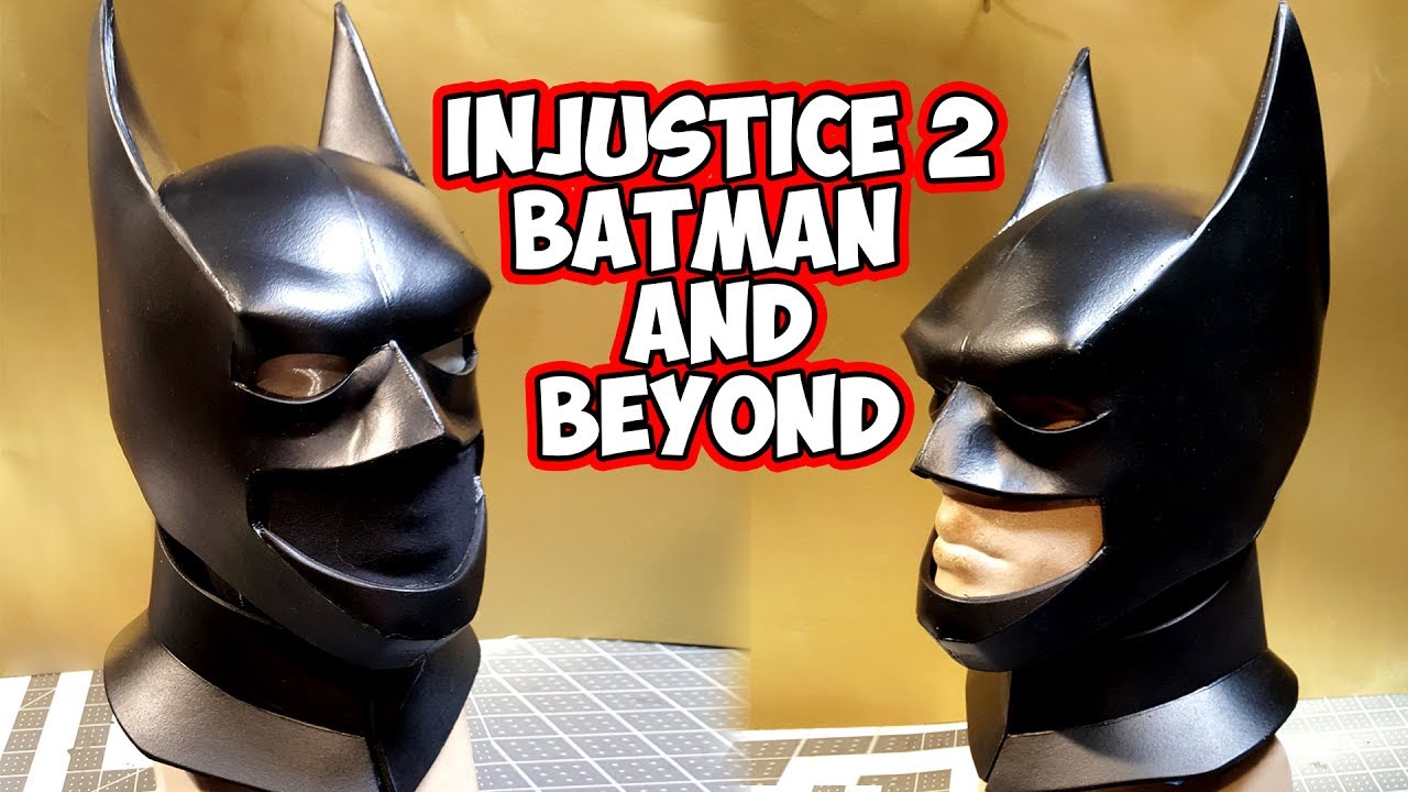 Injustice 2 Batman and Beyond foam cowl