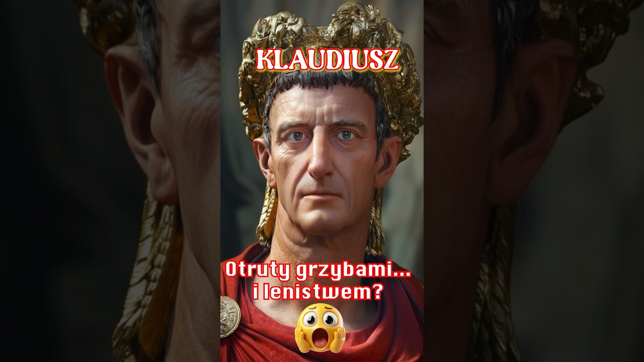 Klaudiusz otruty grzybami... 🍄🍄i lenistwem? Najdziwniejsza śmierć cesarza‼️🦥 ( SEKRET)