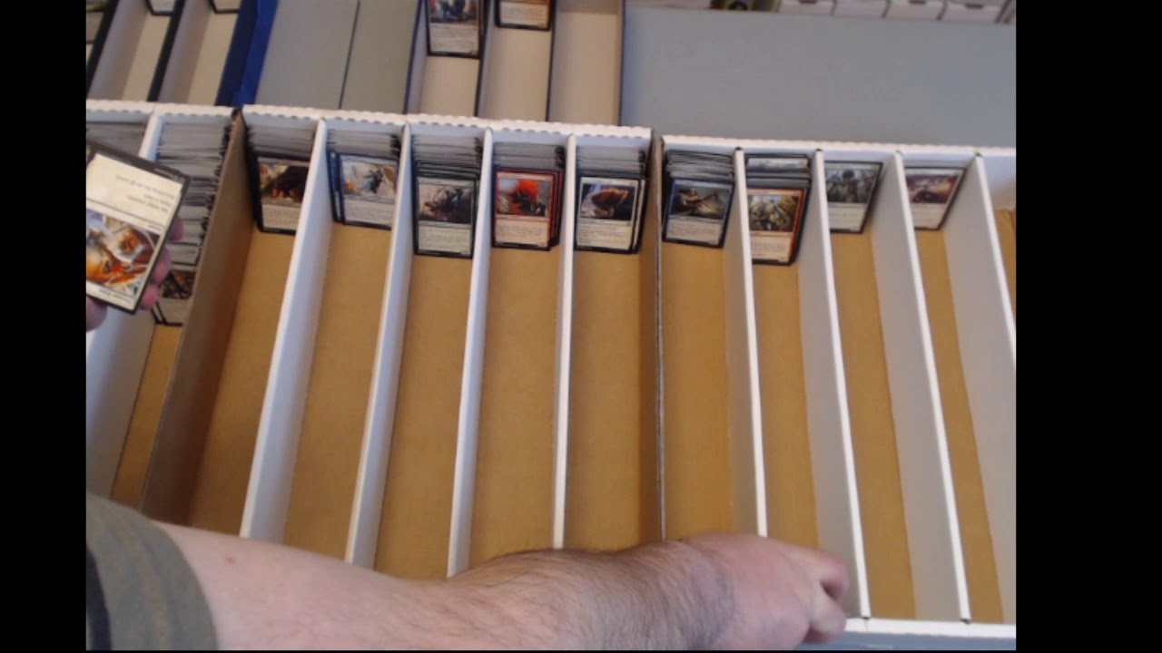 How to sort Magic the Gathering Cards