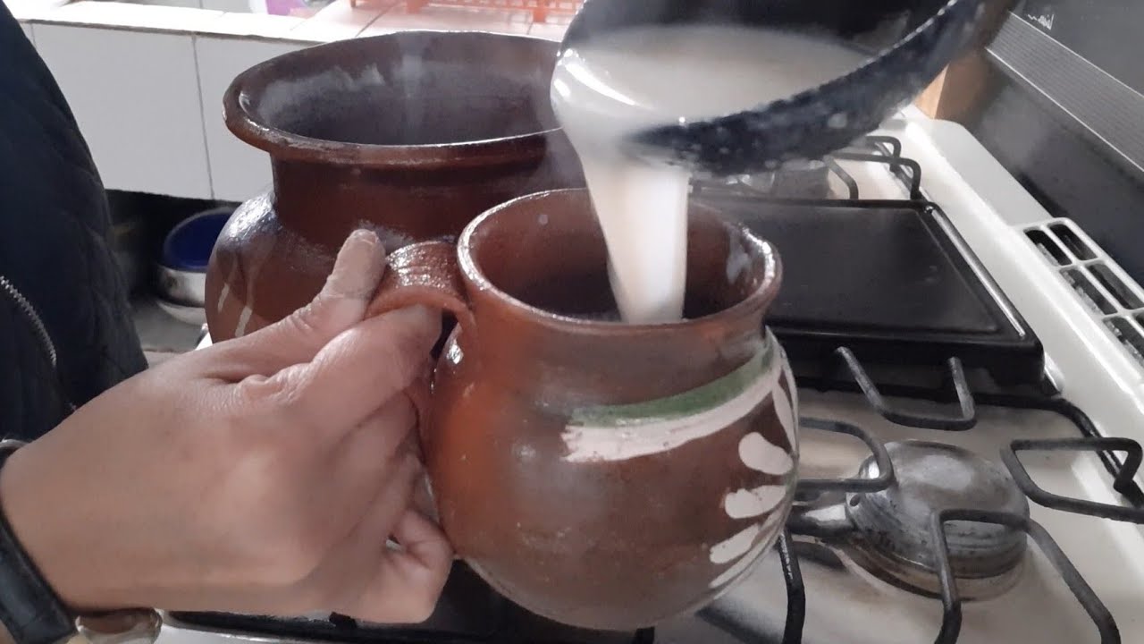 Atole de arroz rico y facil