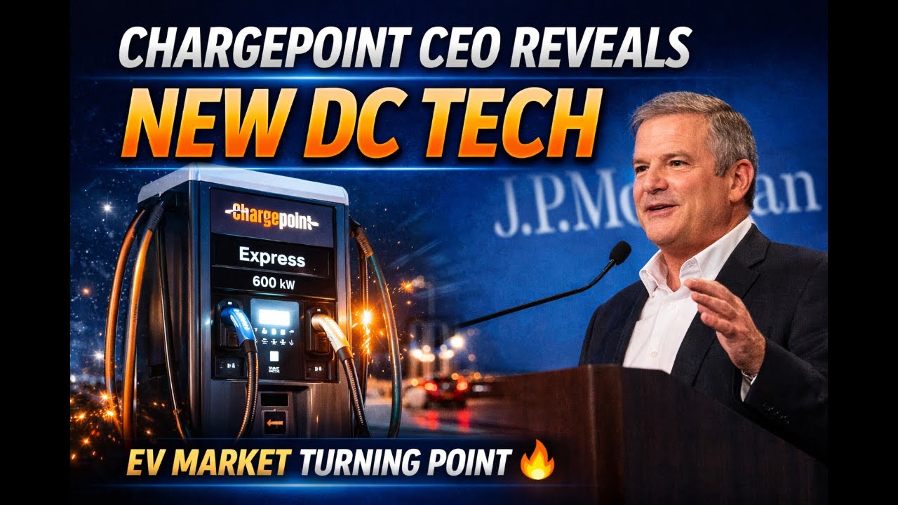 Гендиректор ChargePoint представляет НОВУЮ технологию постоянного тока 🔥 Поворотный момент для ры...